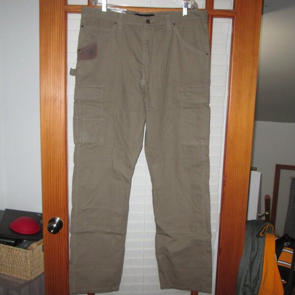 Wrangler Riggs Ranger Utility Pants Relaxed Fit Men's 38 X 34 NEW - Picture 2 of 8